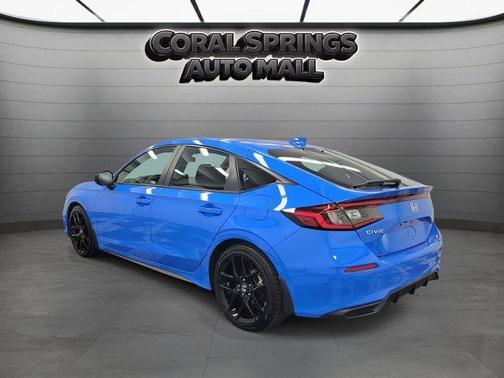 Blue 2025 Honda Civic Sport