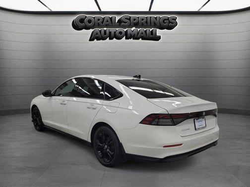 White 2025 Honda Accord SE