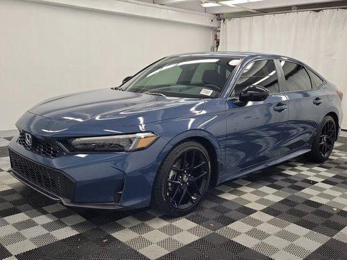 Blue 2026 Honda Civic Sport