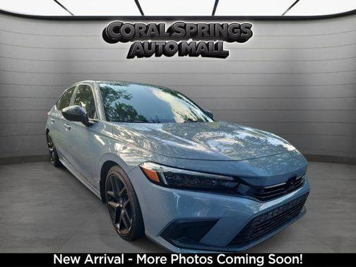 Blue 2024 Honda Civic Sport