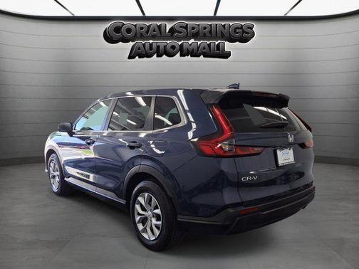 Blue 2025 Honda CR-V LX