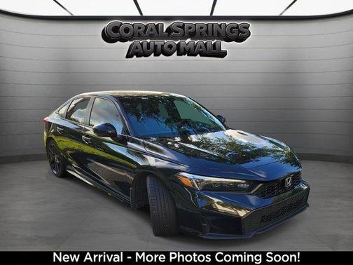 Black 2025 Honda Civic Sport