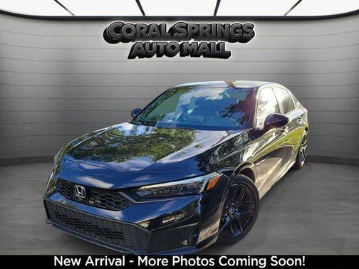 Black 2025 Honda Civic Sport