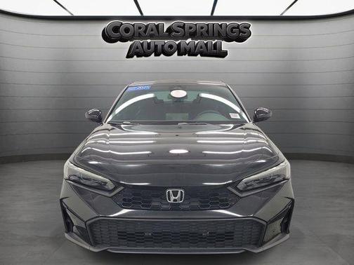 Black 2025 Honda Civic Sport
