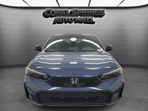 Blue 2025 Honda Civic Sport