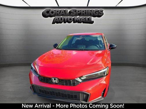 Rallye Red 2025 Honda Civic Sport