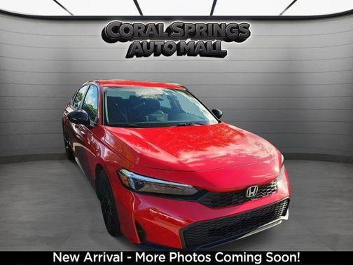 Rallye Red 2025 Honda Civic Sport