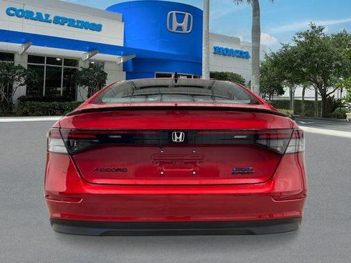 Radiant Red Metallic 2026 Honda Accord Hybrid Sport