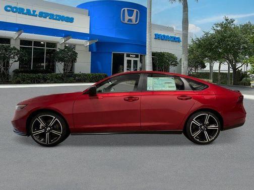 Radiant Red Metallic 2026 Honda Accord Hybrid Sport