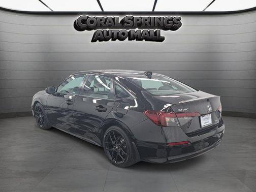 Black 2025 Honda Civic Hybrid