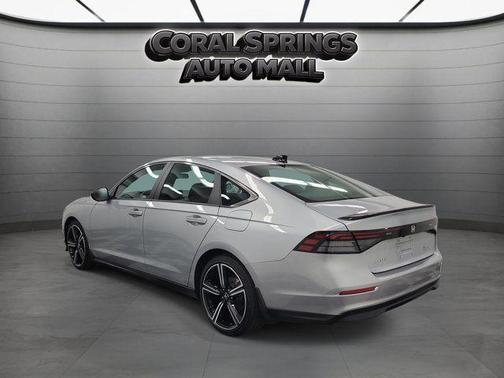Silver 2025 Honda Accord Hybrid Sport