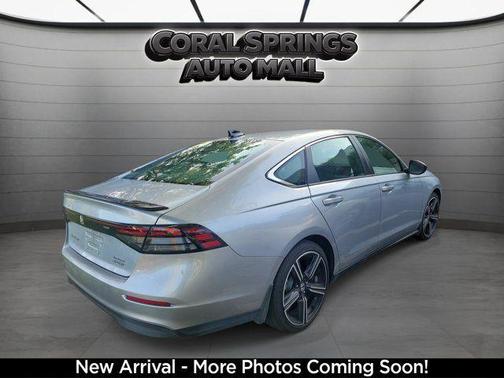 Silver 2025 Honda Accord Hybrid Sport
