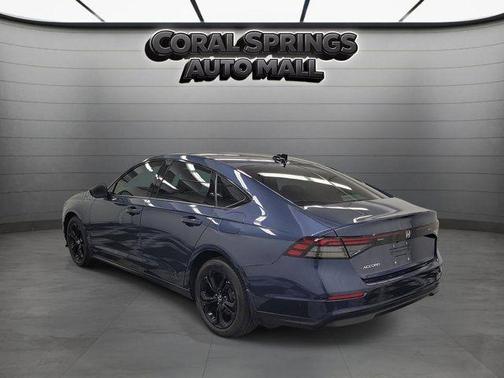 Blue 2025 Honda Accord SE