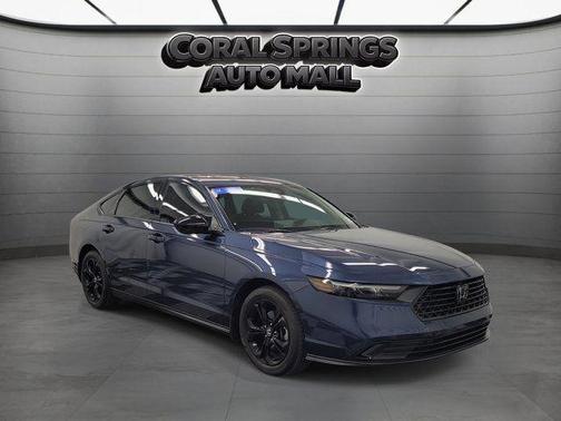 Blue 2025 Honda Accord SE