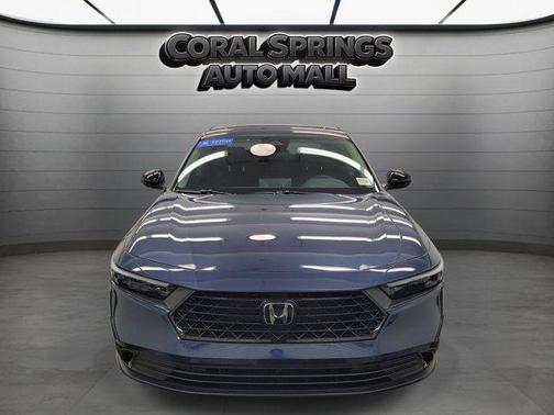 Blue 2025 Honda Accord SE
