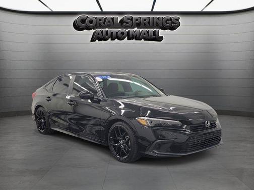 Black 2024 Honda Civic Sport