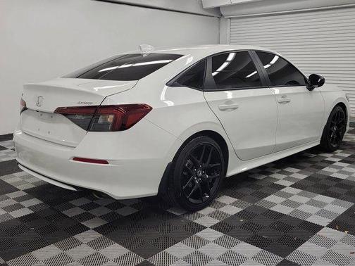 White 2025 Honda Civic Sport