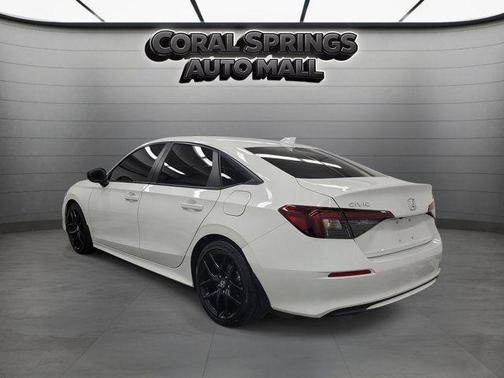 White 2025 Honda Civic Sport