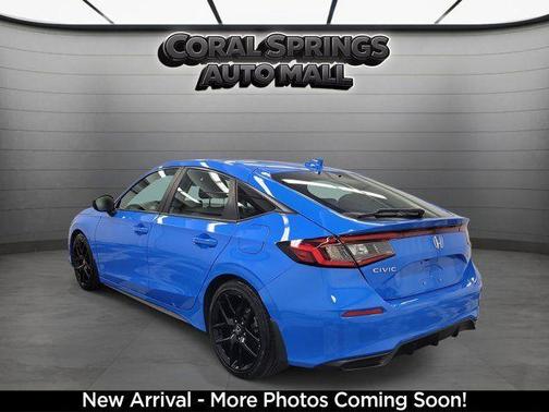 Blue 2024 Honda Civic Sport