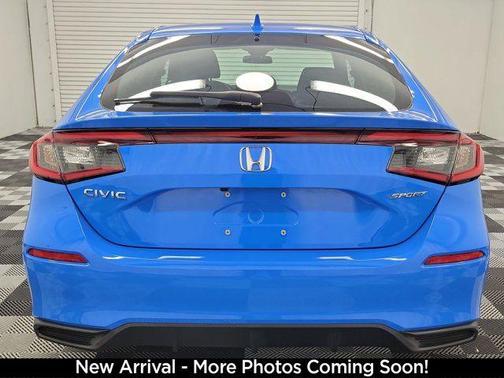 Blue 2024 Honda Civic Sport