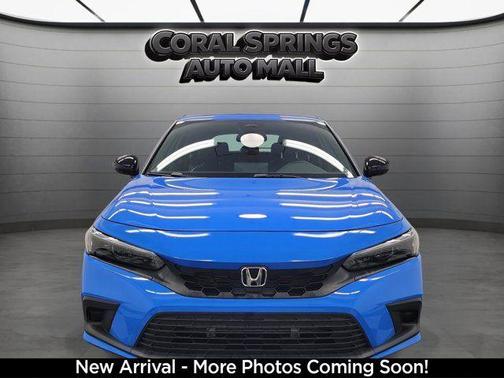 Blue 2024 Honda Civic Sport