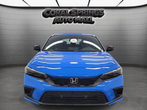 Blue 2024 Honda Civic Sport
