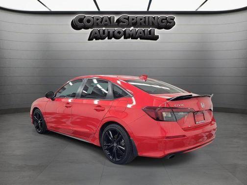 Red 2025 Honda Civic Si Base