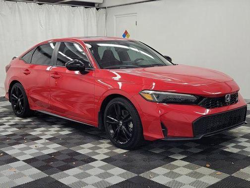 Red 2025 Honda Civic Si Base