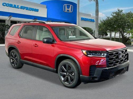 Radiant Red Metallic II 2026 Honda Pilot Sport