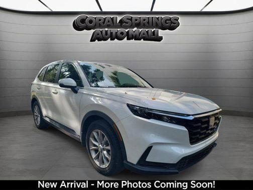 White 2023 Honda CR-V EX