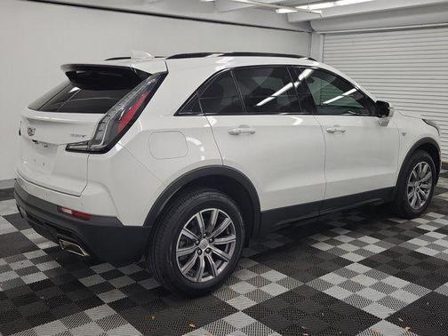 Crystal White Tri-Coat 2023 Cadillac XT4 Sport
