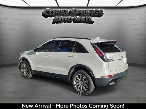 Crystal White Tri-Coat 2023 Cadillac XT4 Sport