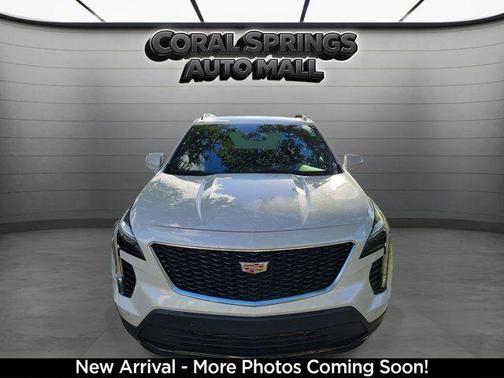 Crystal White Tri-Coat 2023 Cadillac XT4 Sport