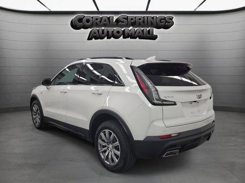Crystal White Tri-Coat 2023 Cadillac XT4 Sport