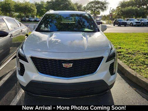 Crystal White Tri-Coat 2023 Cadillac XT4 Sport