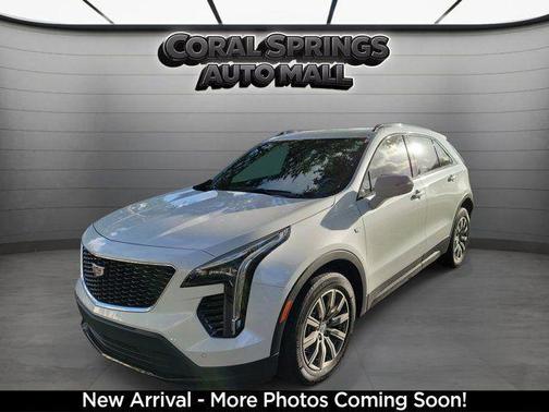 Crystal White Tri-Coat 2023 Cadillac XT4 Sport