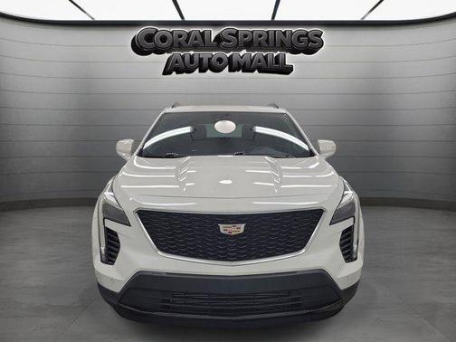 Crystal White Tri-Coat 2023 Cadillac XT4 Sport
