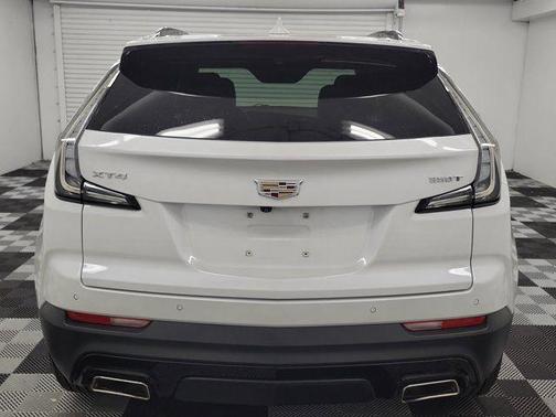Crystal White Tri-Coat 2023 Cadillac XT4 Sport