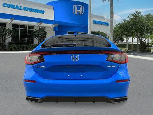 Boost Blue Pearl 2026 Honda Civic Sport