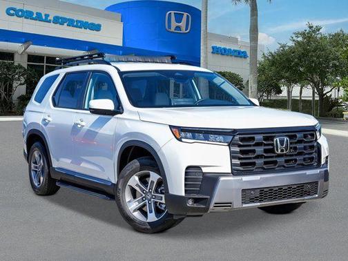 Platinum White Pearl 2026 Honda Pilot EX-L
