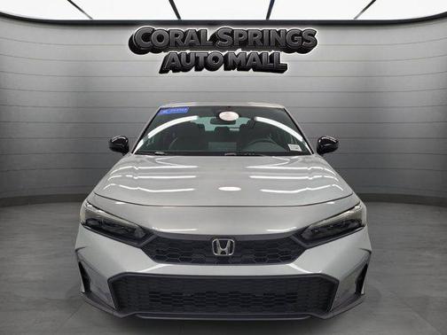 Silver 2025 Honda Civic Sport