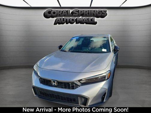 Silver 2025 Honda Civic Sport