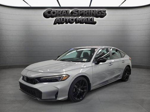 Silver 2025 Honda Civic Sport