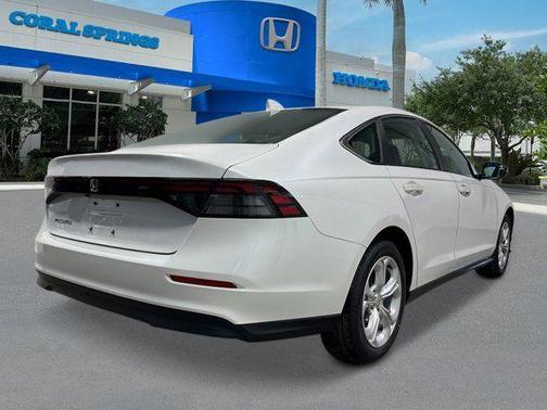 Platinum White Pearl 2026 Honda Accord LX