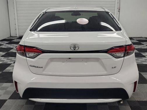 White 2022 Toyota Corolla LE