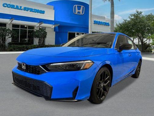 Boost Blue Pearl 2026 Honda Civic Sport