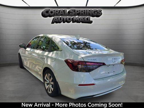 White 2026 Honda Civic LX