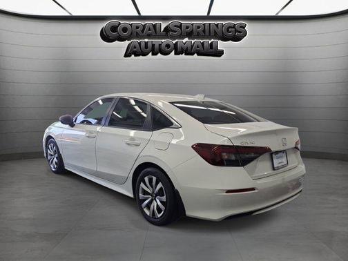 White 2026 Honda Civic LX
