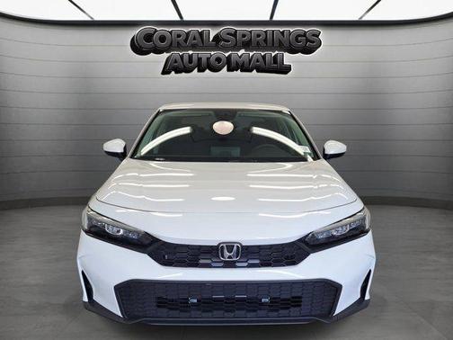 White 2026 Honda Civic LX