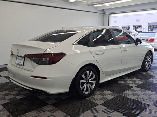 White 2026 Honda Civic LX